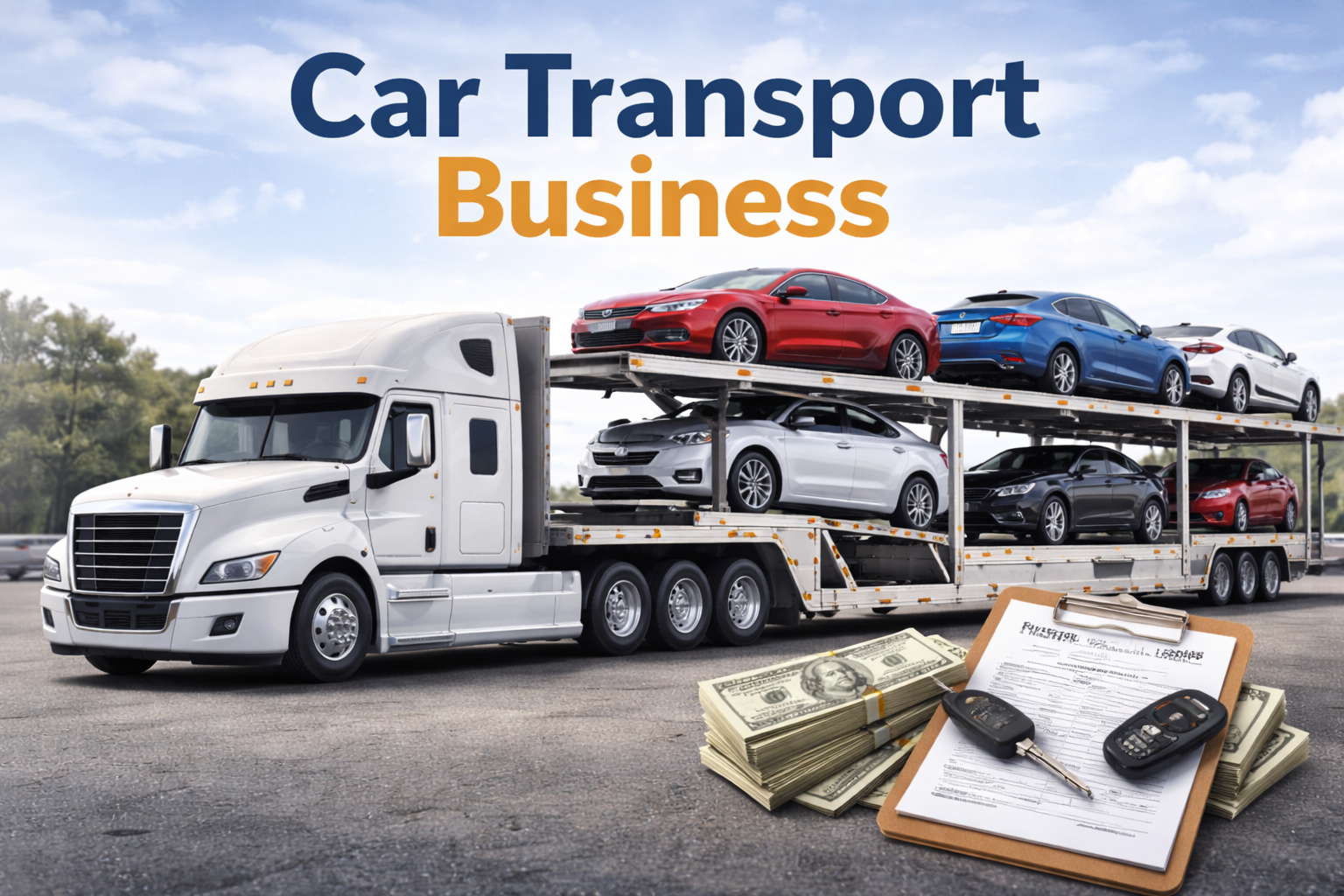 Featured image for article: How to Start a Car Transport Business