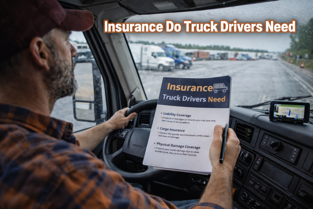 Featured image for article: What Insurance Do Truck Drivers Need