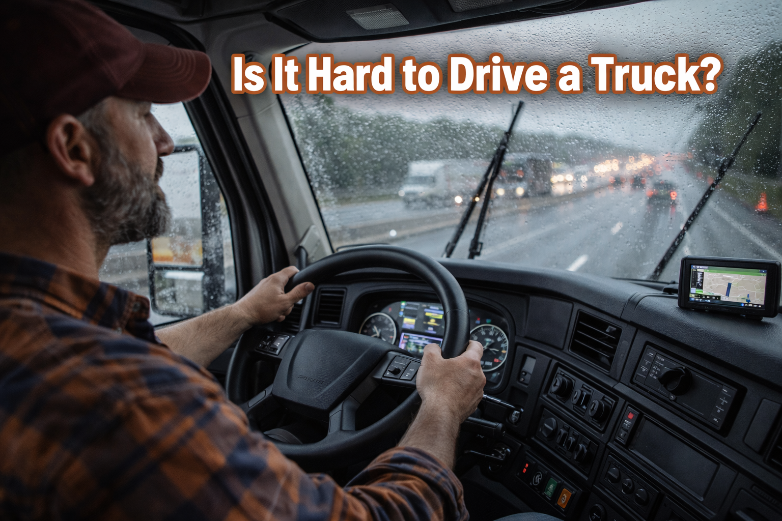 Featured image for article: Is It Hard to Drive a Truck