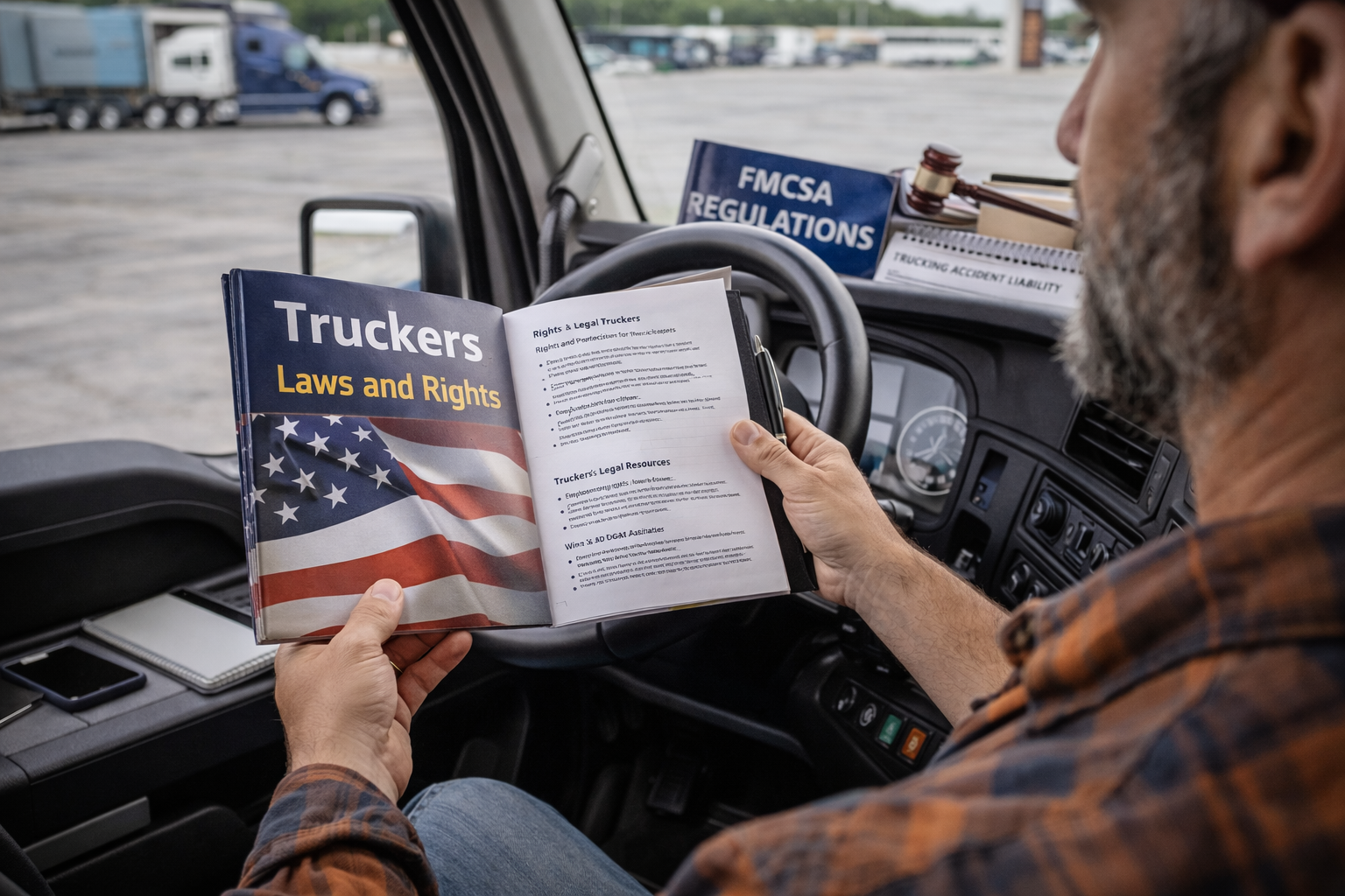 Featured image for article: Truckers Laws and Rights