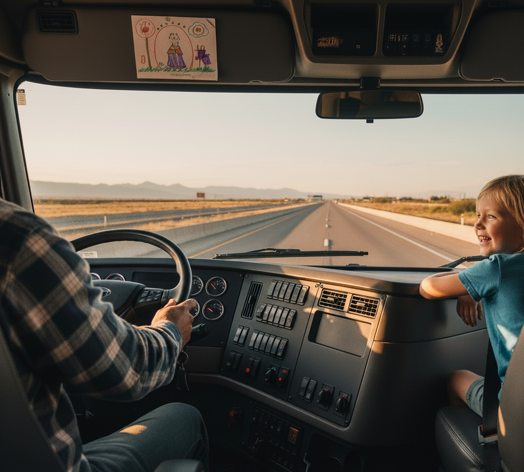 how old does a child have to be to ride in a single cab truck