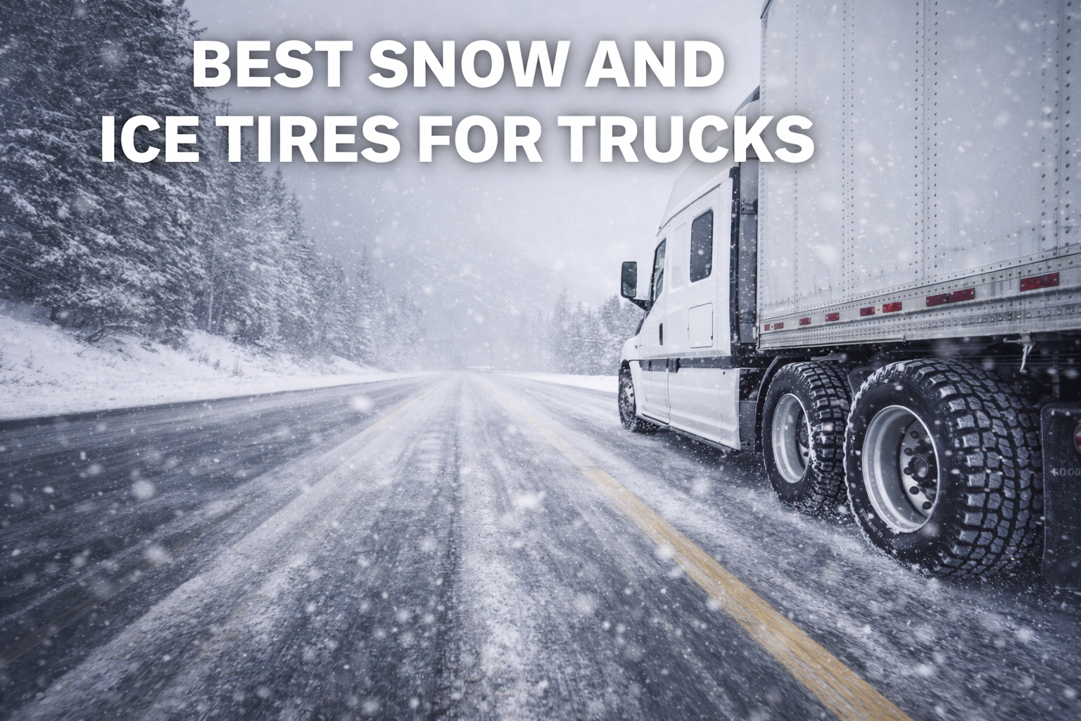 Featured image for article: The Best Snow and Ice Tires for Trucks