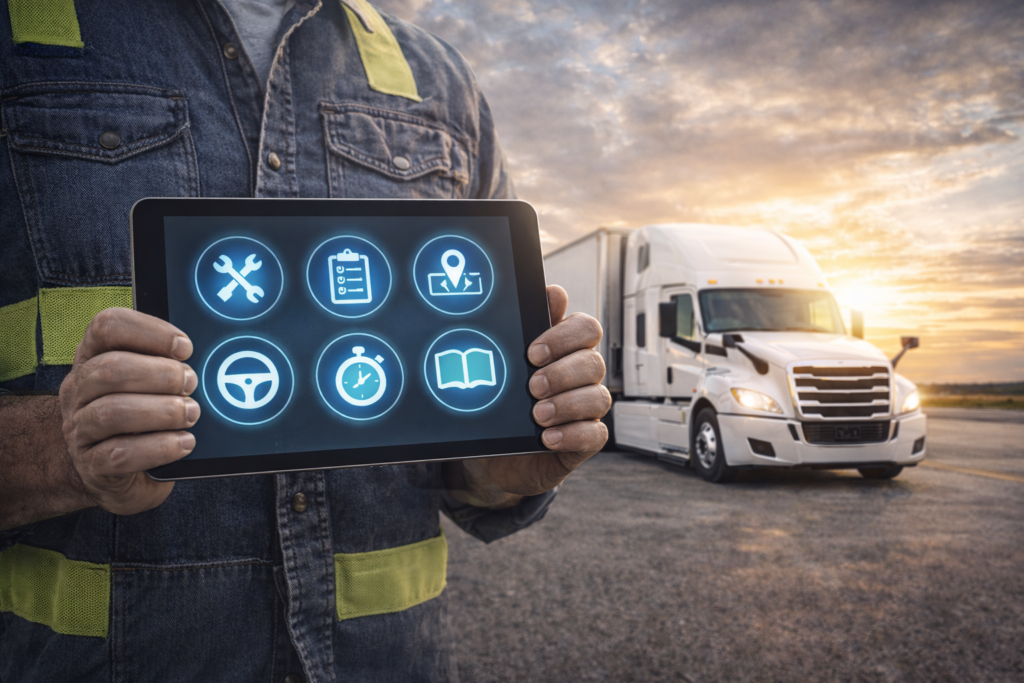 Featured image for article: Truck Driver Skills