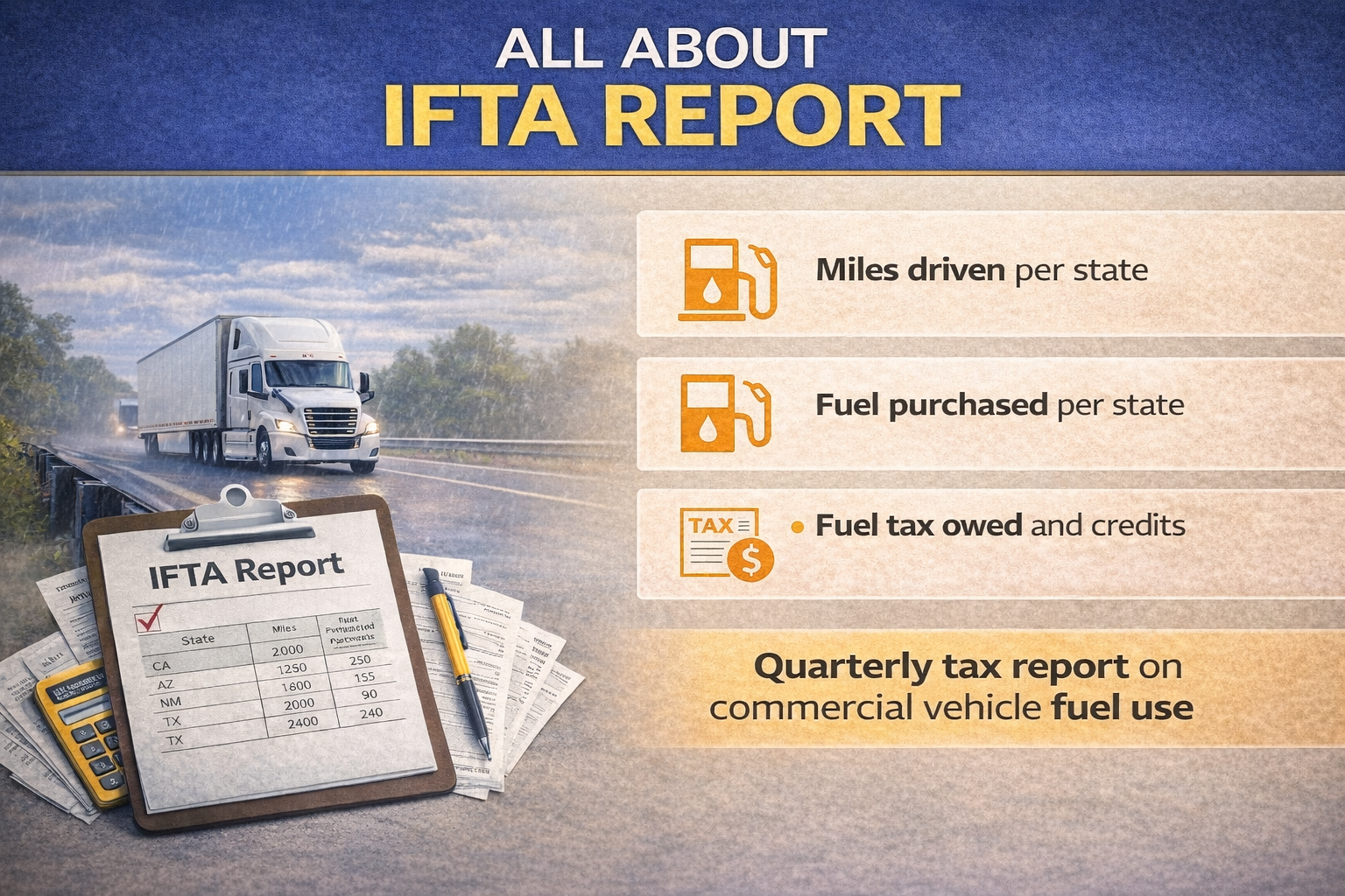 Featured image for article: All About IFTA report