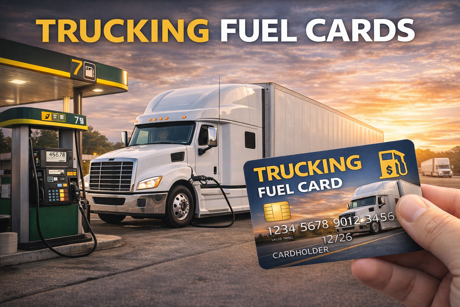Featured image for article: Trucking Fuel Cards The 5 Best for Truckers