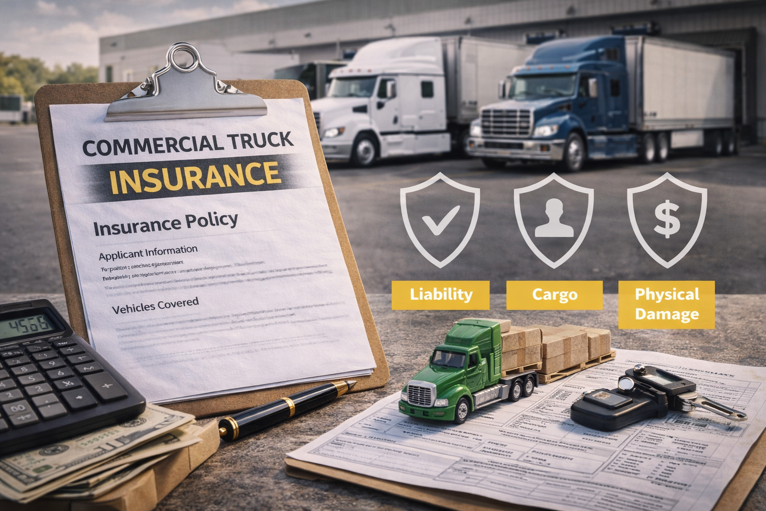 Featured image for article: Commercial Truck Insurance Requirements for Compliance