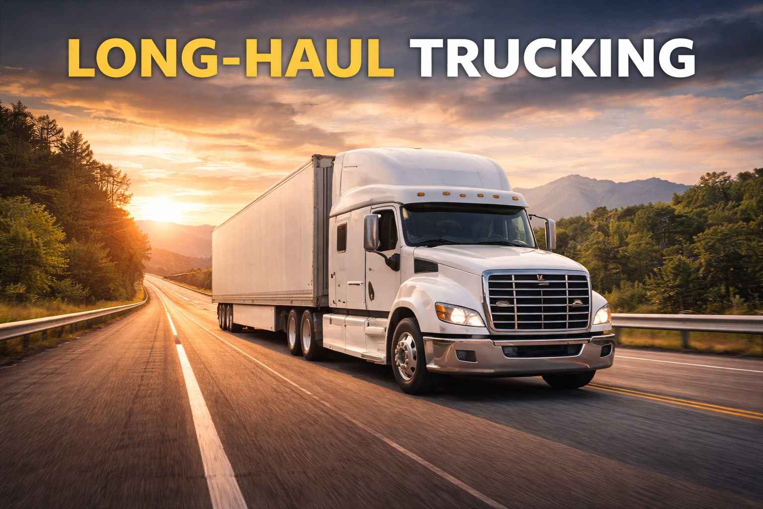 Featured image for article: Long-Haul Trucking Everything You Need to Know