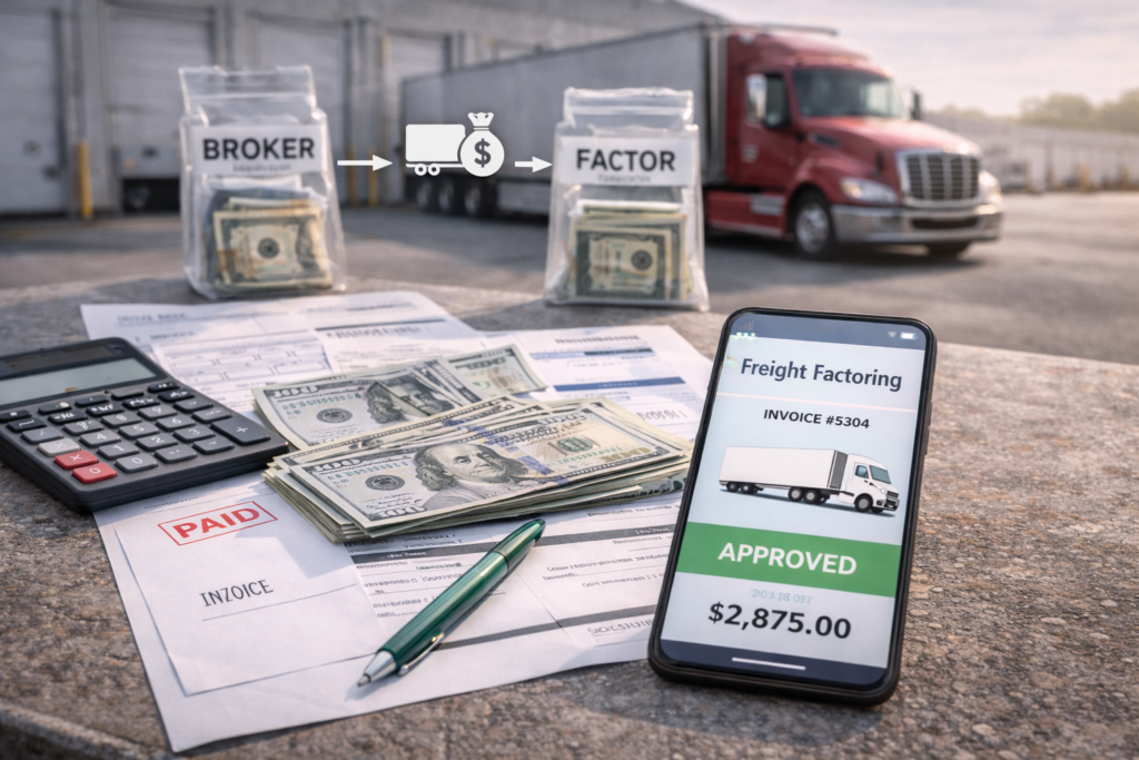 Featured image for article: Freight Factoring 101 The Ultimate Guide for Truckers