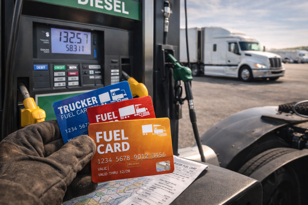 Featured image for article: Fuel Cards for Truckers Best 10 Trucking Fuel Cards