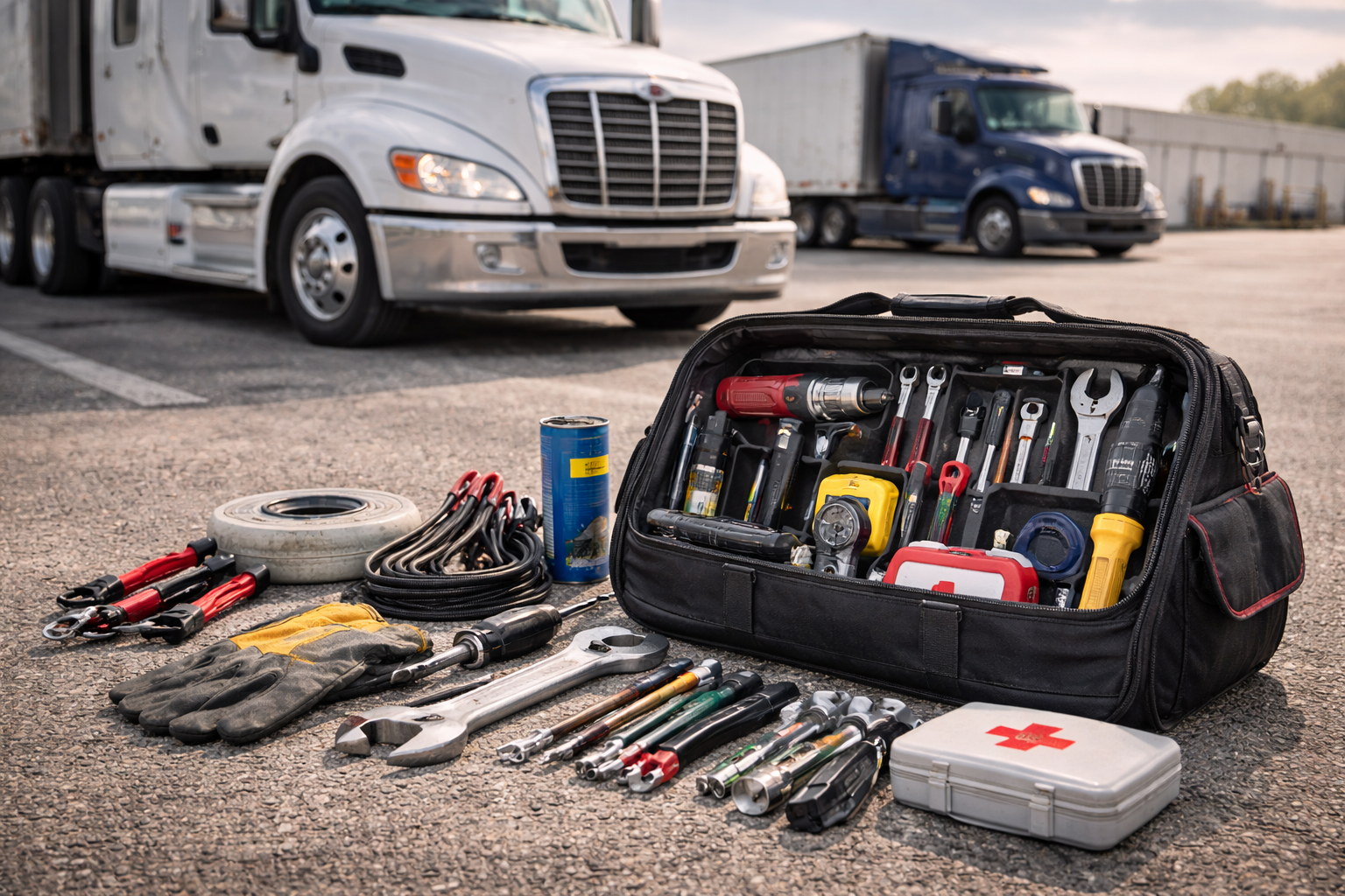 Featured image for article: Top 50 Must-Have Tools for Truckers