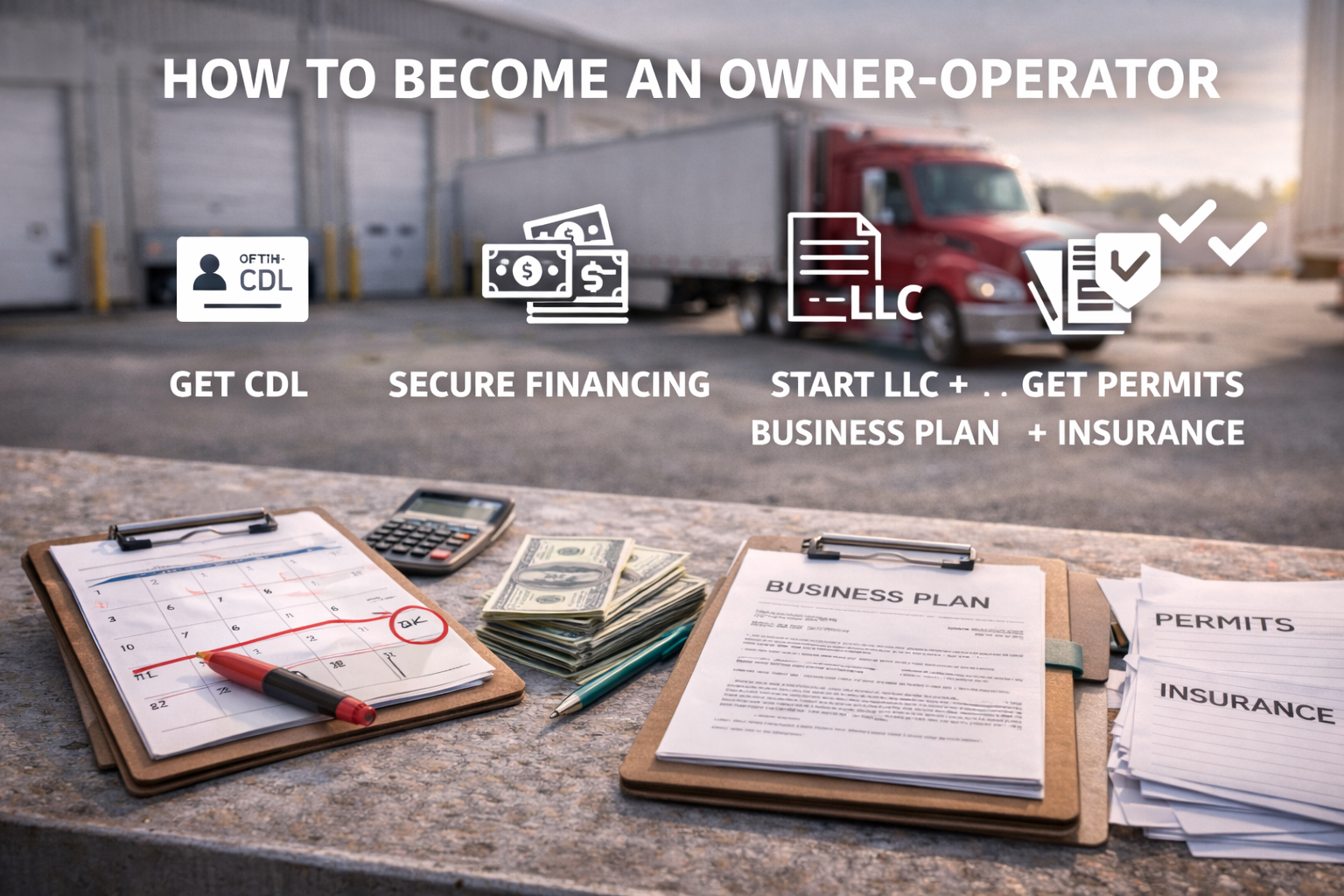 Featured image for article: How to Become an Owner Operator Your Complete Guide for 2026 Fall