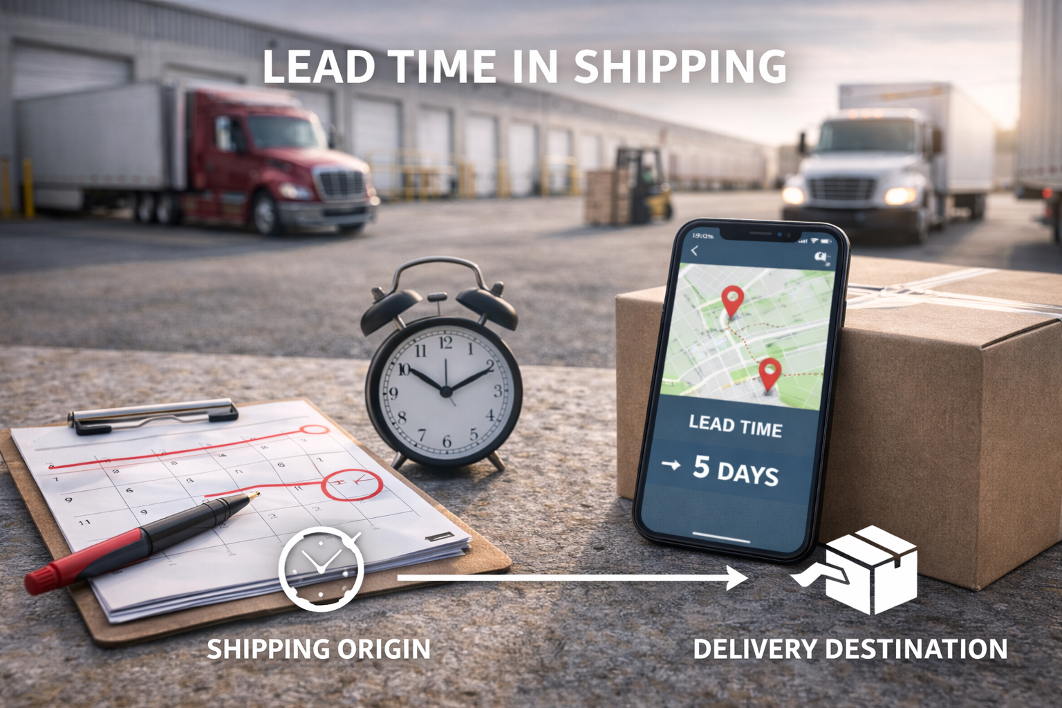 Featured image for article: What is Lead Time in Shipping