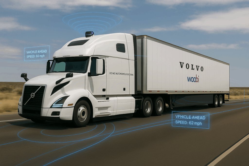 Featured image for article: Volvo VNL Goes Autonomous with Waabi AI Driver Integration