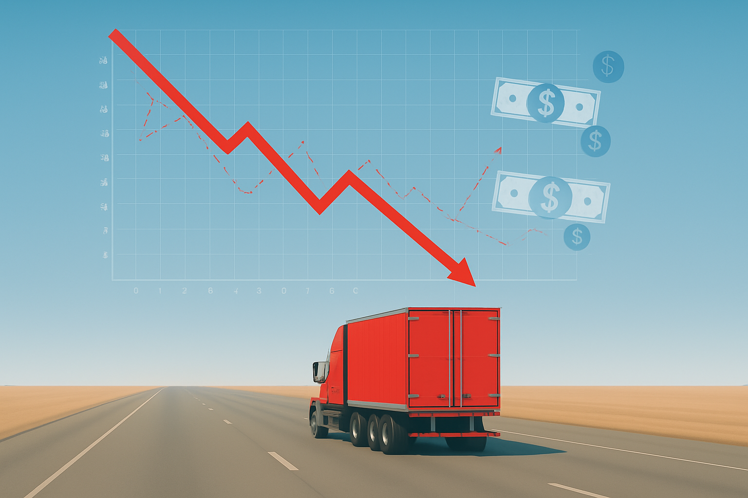 Featured image for article: The Real Cost of Empty Miles How Deadhead Runs Quietly Drain Your Profit