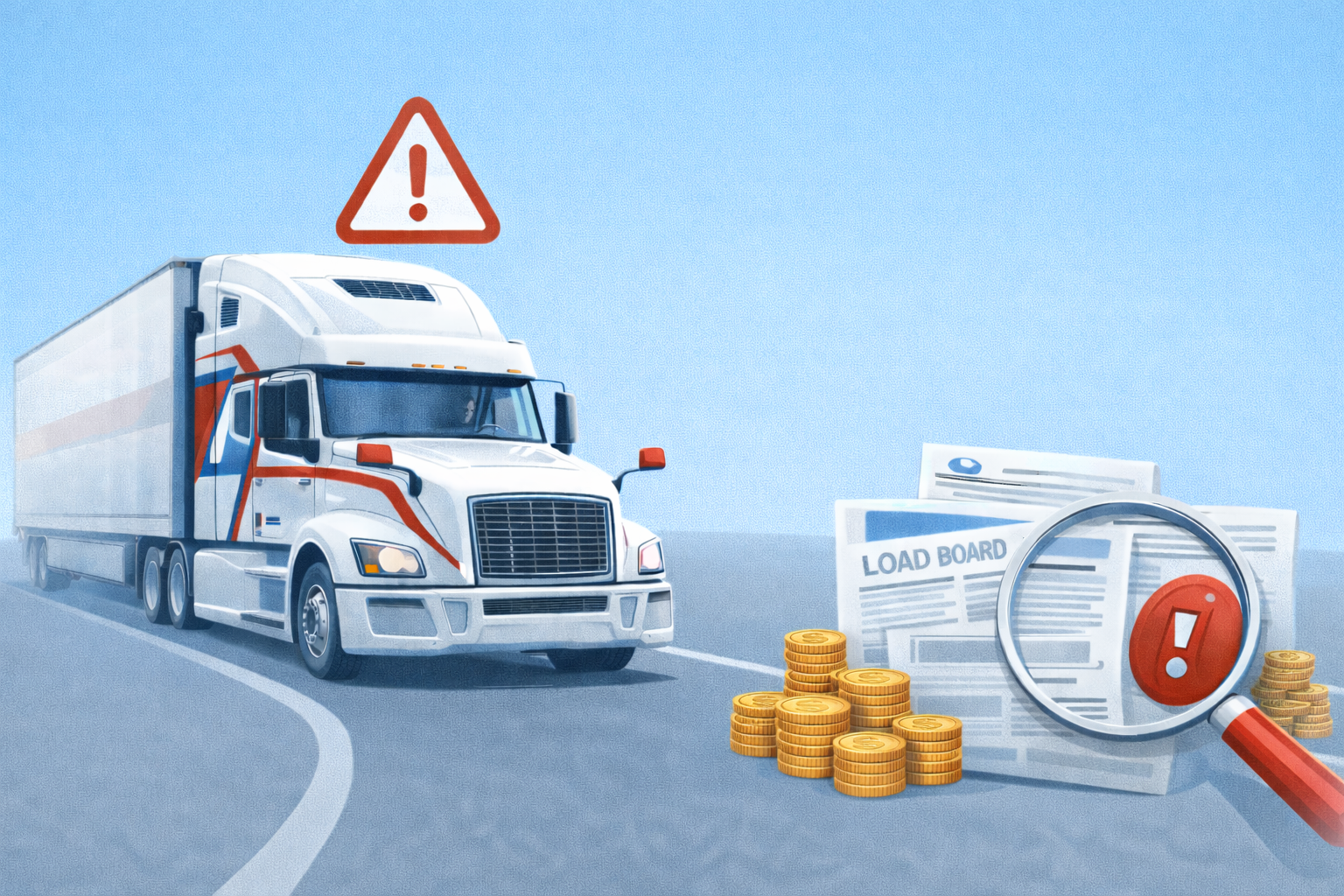 Featured image for article: Stop Finding Your Own Loads How a Dispatch Service Adds 1000 per Week