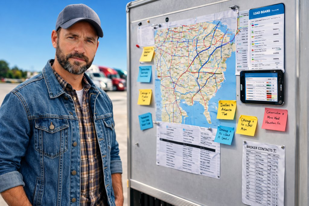 Featured image for article: Why Some Owner-Operators Stay Booked While Others Keep Searching for Loads