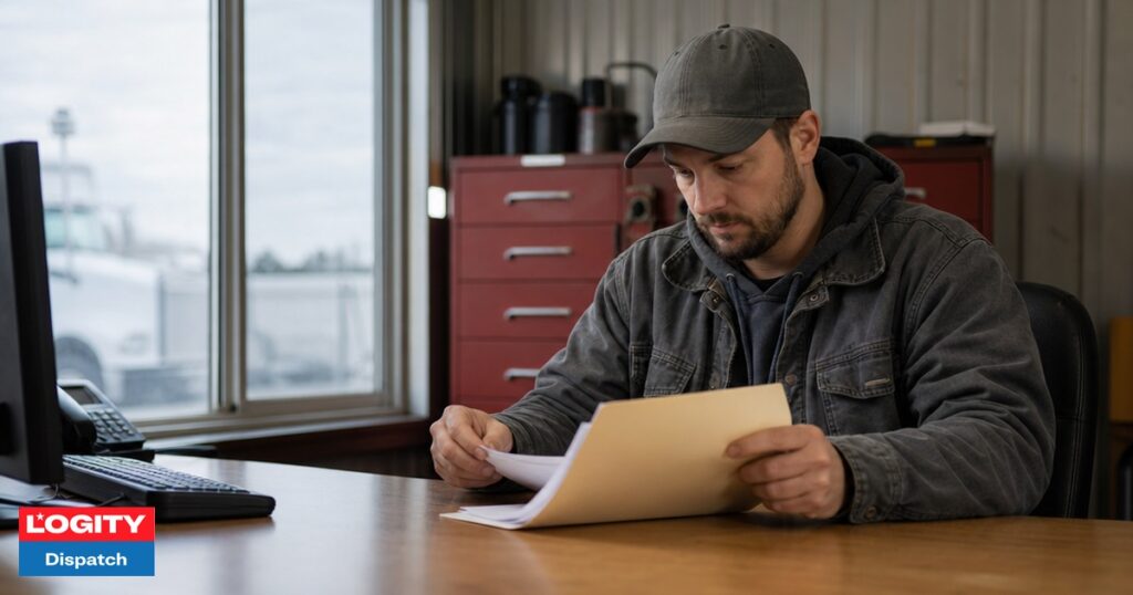 Featured image for article: Onboarding documents your dispatcher actually needs and what a short list tells you