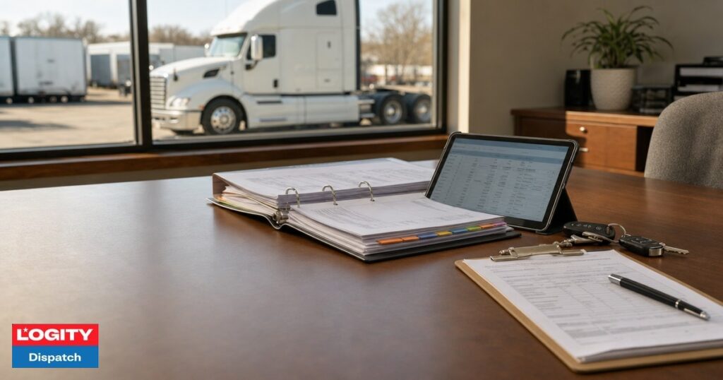 Featured image for article: FMCSA New Entrant Safety Audit A Checklist to Pass It